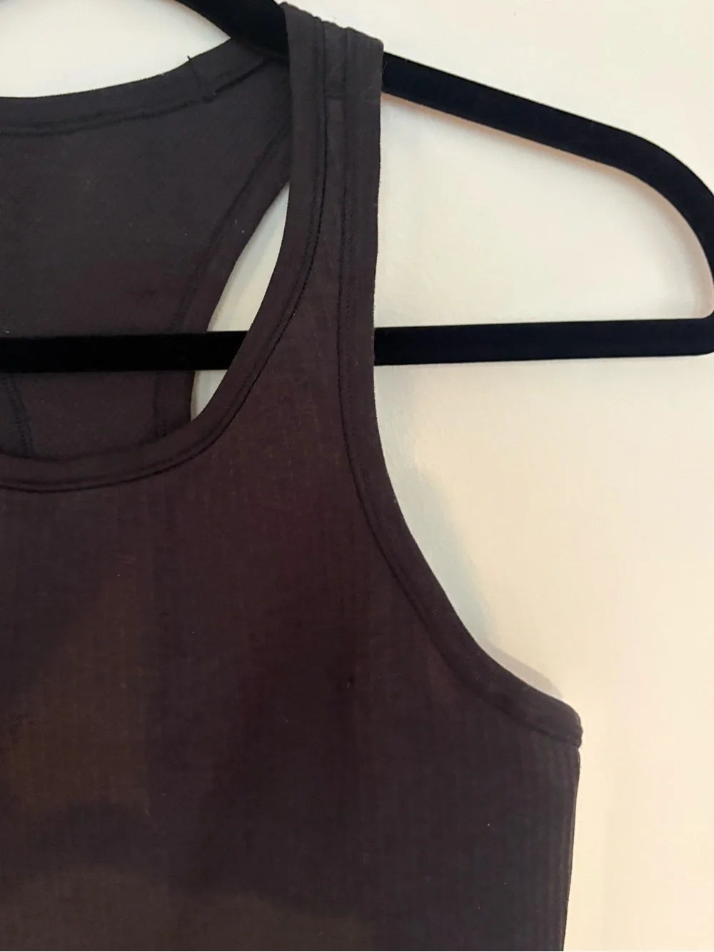 Lululemon Ebb to street ribbed tank bra- size 6